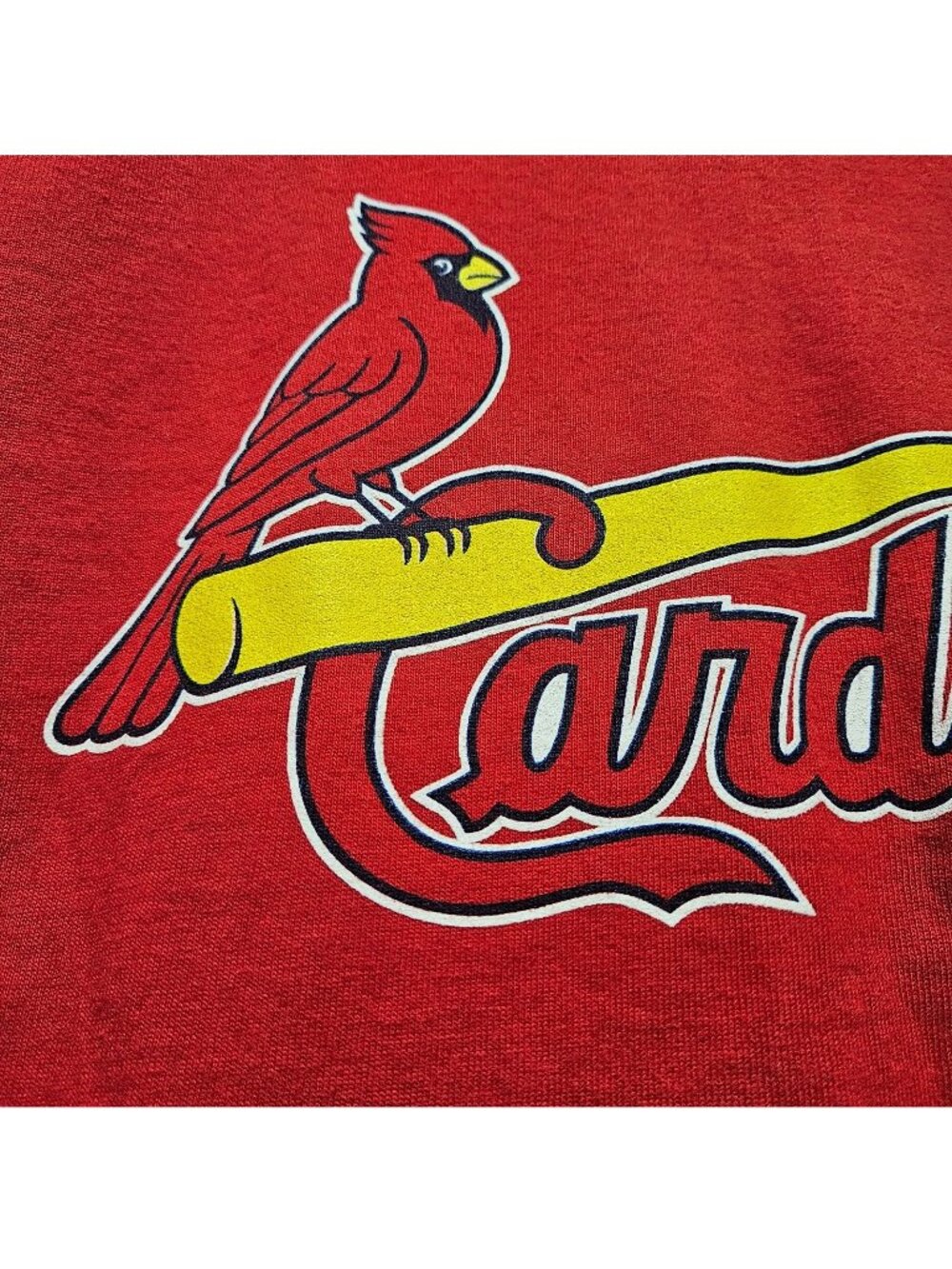 St. Louis Cardinals Kids M medium Holliday 7 tshirt sports Cotton Majestic Red - Picture 11 of 12